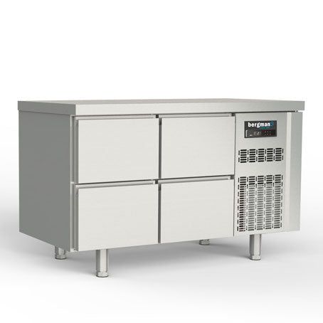 bergman Profiline 700 Kühltisch 2-fach - 4 S / GN 1/1